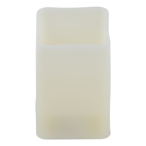 CANDLE  ΣΕΤ 12 x Διακοσμητικά Realistic Κεράκια με LED Εφέ Κινούμενης Φλόγας - Μπαταρίας 12 x CR2032 Θερμό Λευκό 2700K Μπεζ L3.7 x W3.7 x H5.5cm