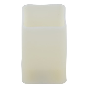 CANDLE  ΣΕΤ 12 x Διακοσμητικά Realistic Κεράκια με LED Εφέ Κινούμενης Φλόγας - Μπαταρίας 12 x CR2032 Θερμό Λευκό 2700K Μπεζ L3.7 x W3.7 x H5.5cm