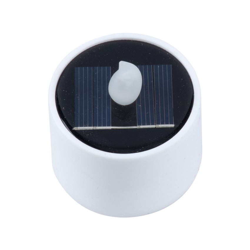 CANDLE  ΣΕΤ 6 x Αυτόνομα Ηλιακά Διακοσμητικά Realistic Κεράκια με LED Εφέ Κινούμενης Φλόγας - 400mAh Μπαταρία - Φωτοβολταϊκό Πάνελ - Θερμό Λευκό 2700K Μπεζ D5.3 x H6cm