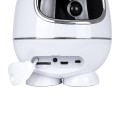 Rechargeable Table Camera WiFi HD 1080P 3MP 350° 5200mAh Two Way Audio & Motion Detection - Επαναφορτιζόμενη Επιτραπέζια Κάμερα WiFi HD 1080P 350° 5200mAh Διπλή Κατέυθυνση Ομιλίας με Ανιχνευτή Κίνησης - Λευκό