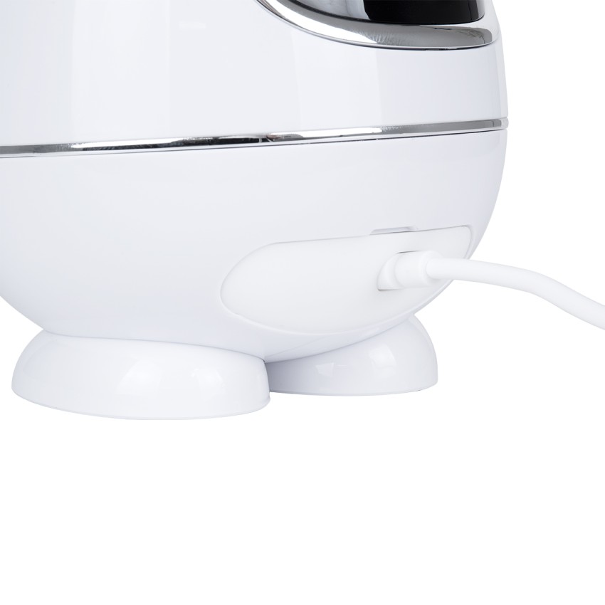Rechargeable Table Camera WiFi HD 1080P 3MP 350° 5200mAh Two Way Audio & Motion Detection - Επαναφορτιζόμενη Επιτραπέζια Κάμερα WiFi HD 1080P 350° 5200mAh Διπλή Κατέυθυνση Ομιλίας με Ανιχνευτή Κίνησης - Λευκό