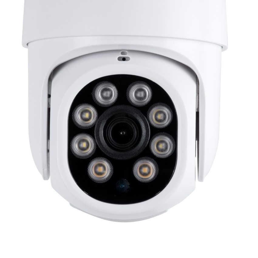 Ασύρματο Καταγραφικό με Οθόνη - 4 x Camera 2MP 1080P WiFi  360° Μοιρών - Αδιάβροχο IP66 - Νυχτερινή Όραση με LED IR - Διπλή Κατέυθυνση Ομιλίας - Ανιχνευτή Κίνησης - Νυχτερινή Λήψη - Λευκό