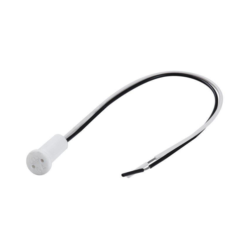 GLOBOSTAR® LAMPHOLDER  Ντουί G4 με 15cm Καλώδιο IP20 - Μ15 x Π1.7 x Υ1.7cm