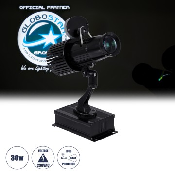 PROJECTOR  LED Προτζέκτορας Διαφημιστικού Λογότυπου  Official Partner Εσωτερικού Χώρου - 30W AC 220-240V IP20 - Μ22.5 x Π8 x Υ28.5cm