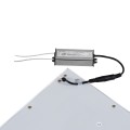GLOBOSTAR® PANELETI  Χωνευτό Panel Οροφής 60x60 LED 40W 3800lm 120° UGR<19 AC 220-240V IP20 Φυσικό Λευκό 4500K - Lumileds SMD Chip & TÜV SÜD Driver - Λευκό Γαλακτερό - Μ60 x Π60 x Υ1.5cm / Q56 x 56cm