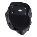 GLOBOSTAR® ROCHLIGHT  Διακοσμητικό Φωτιστικό Κήπου LED 1W 50lm 120° DC 5V με Φωτοβολταϊκό Panel 5V 0.1W & Επαναφορτιζόμενη Μπαταρία Li-ion 3.2V 600mAh Αδιάβροχο IP65 Θερμό Λευκό 2700K - Μ14 x Π13 x Υ11cm
