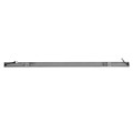 GLOBOSTAR® WASHERFAIA  Μπάρα Φωτισμού Wall Washer με Αντιθαμβωτική Γρίλια LED 24W 2640lm 15° DC 24V Αδιάβροχο IP65 Θερμό Λευκό 2700K Dimmable - Bridgelux SMD Chip - Ασημί - Μ100 x Π4 x Υ5.5cm