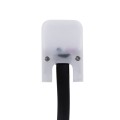 GLOBOSTAR® DIGIBAR  Ψηφιακή Pixel Addressable Facade Μπάρα LED 12W 600lm 180° DC 24V Αδιάβροχο IP65 8 x Pixel Πολύχρωμο RGB Dimmable DMX512 SPI/TTL Protocol IC UCS512C0 - Bridgelux SMD Chip - Ασημί με Λευκό Γαλακτερό Κάλυμμα - Μ100 x Π3 x Υ4.5cm