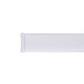GLOBOSTAR® DIGIBAR  Ψηφιακή Pixel Addressable Facade Μπάρα LED 12W 600lm 180° DC 24V Αδιάβροχο IP65 8 x Pixel Πολύχρωμο RGB Dimmable DMX512 SPI/TTL Protocol IC UCS512C0 - Bridgelux SMD Chip - Ασημί με Λευκό Γαλακτερό Κάλυμμα - Μ100 x Π3 x Υ4.5cm