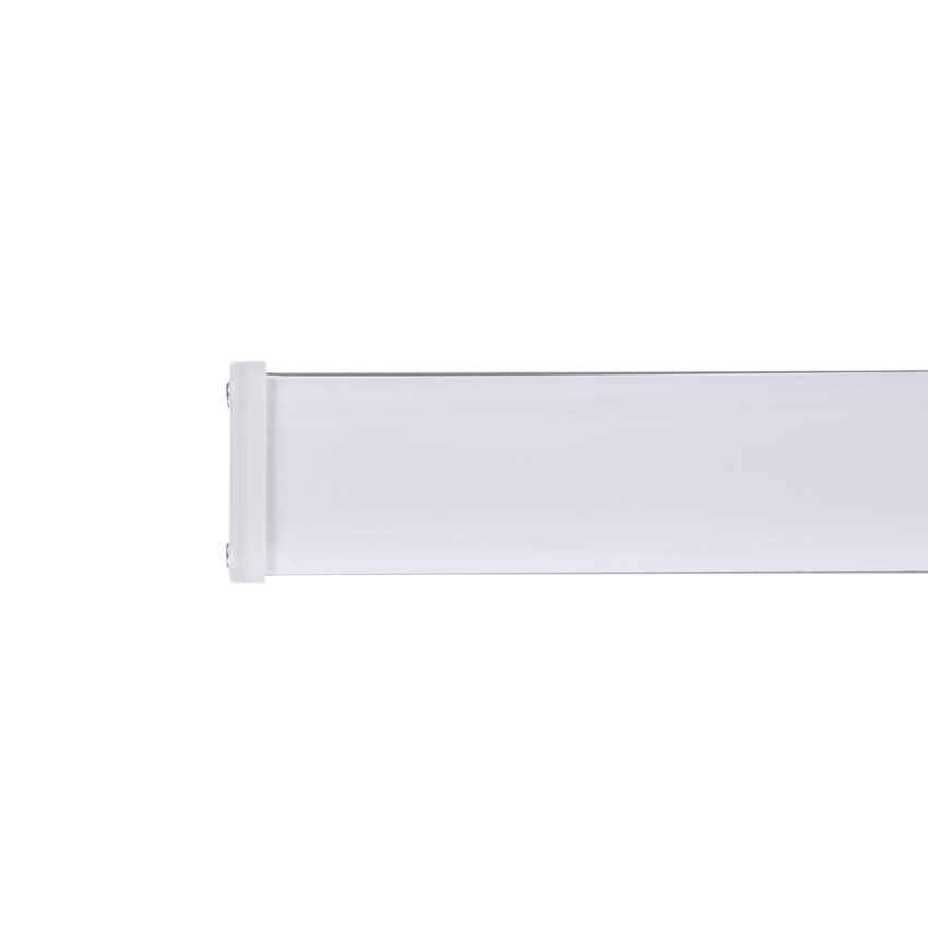 GLOBOSTAR® DIGIBAR  Ψηφιακή Pixel Addressable Facade Μπάρα LED 12W 600lm 180° DC 24V Αδιάβροχο IP65 8 x Pixel Πολύχρωμο RGB Dimmable DMX512 SPI/TTL Protocol IC UCS512C0 - Bridgelux SMD Chip - Ασημί με Λευκό Γαλακτερό Κάλυμμα - Μ100 x Π3 x Υ4.5cm