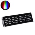 FLOOD-TENA  Προβολέας Wall Washer για Φωτισμό Κτιρίων LED 144W 12240lm 10° DC 24V Αδιάβροχο IP65 L57 x W18 x H19.5cm RGBW DMX512 - Ασημί
