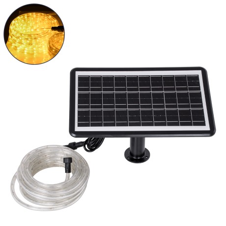 Αυτόνομο Ηλιακό Σετ Φωτοσωλήνα 10m LED 11W 770lm με Ενσωματωμένη Μπαταρία 10000mAh - Φωτοβολταϊκό Πάνελ & Αισθητήρα Ημέρας-Νύχτας Αδιάβροχο IP65 - Θερμό Λευκό 3000K