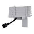 GLOBOSTAR® TREELIGHT-JINA  Κυρτή Μπάρα Φωτισμού Wall Washer για Φυτά - Δέντρα LED 18W 1530lm 10° DC 24V Αδιάβροχο IP65 Πορτοκαλί 2200K Dimmable - Γκρι Ανθρακί - Μ29 x Π11 x Υ10.5cm