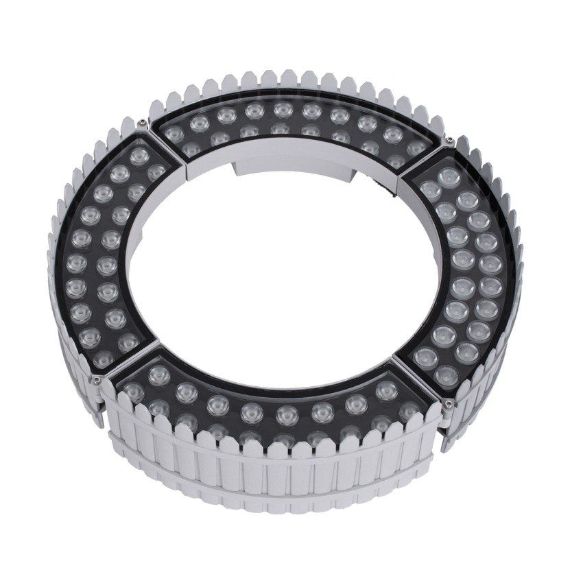 GLOBOSTAR® TREELIGHT-JINA  Κυρτή Μπάρα Φωτισμού Wall Washer για Φυτά - Δέντρα LED 18W 1530lm 10° DC 24V Αδιάβροχο IP65 Πορτοκαλί 2200K Dimmable - Γκρι Ανθρακί - Μ29 x Π11 x Υ10.5cm