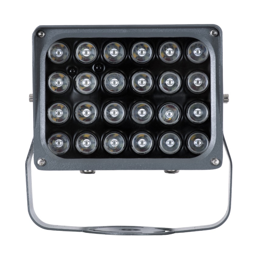 GLOBOSTAR® FLOOD-XENA  Προβολέας Σποτ Wall Washer με Αντιθαμβωτική Γρίλια LED 48W 4080lm 10° DC 24V Αδιάβροχο IP65 RGBW DMX512 Dimmable - Γκρι Ανθρακί - Μ17.5 x Π12.5 x Υ18cm GLOBOSTAR® FLOOD-XENA  Προβολέας Σποτ Wall Washer με Αντιθαμβωτική Γρίλια LED 48W 4080lm 10° DC 24V Αδιάβροχο IP65 RGBW DMX512 Dimmable - Γκρι Ανθρακί - Μ17.5 x Π12.5 x Υ18cm