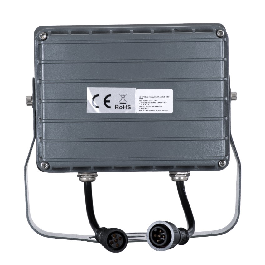 GLOBOSTAR® FLOOD-XENA  Προβολέας Σποτ Wall Washer με Αντιθαμβωτική Γρίλια LED 48W 4080lm 10° DC 24V Αδιάβροχο IP65 RGBW DMX512 Dimmable - Γκρι Ανθρακί - Μ17.5 x Π12.5 x Υ18cm GLOBOSTAR® FLOOD-XENA  Προβολέας Σποτ Wall Washer με Αντιθαμβωτική Γρίλια LED 48W 4080lm 10° DC 24V Αδιάβροχο IP65 RGBW DMX512 Dimmable - Γκρι Ανθρακί - Μ17.5 x Π12.5 x Υ18cm