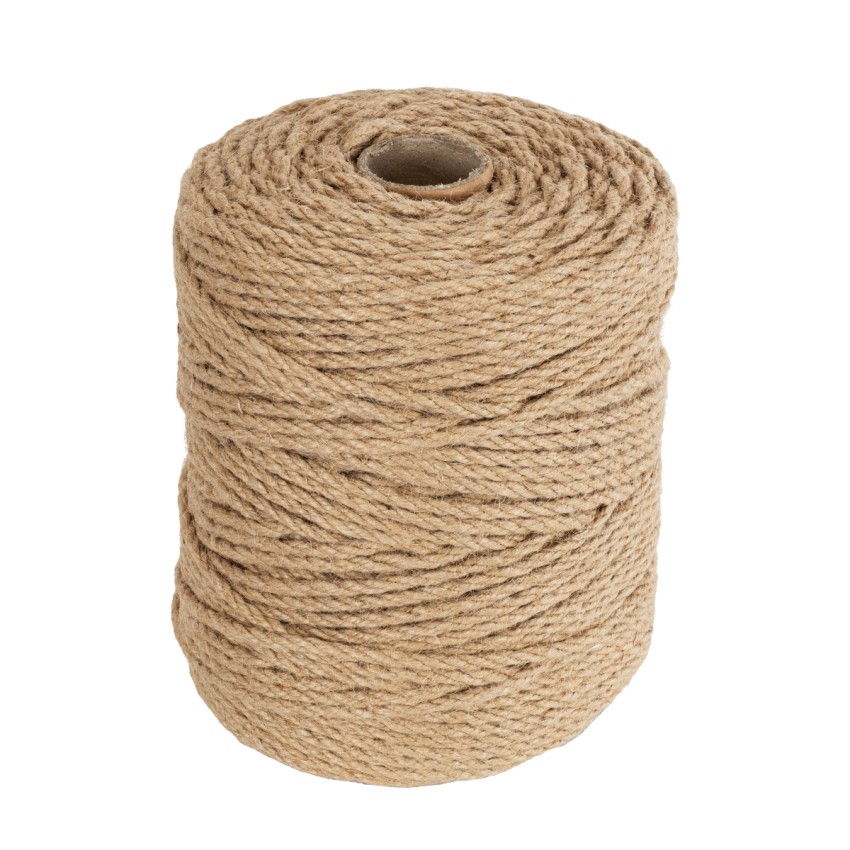 DECOR-ROPE  Εύκαμπτο Διακοσμητικό Σχοινί Τριχιά Πλεκτό 200 Μέτρα Διαμέτρου 5mm Μπεζ D5mm x L200m