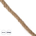 DECOR-ROPE  Εύκαμπτο Διακοσμητικό Σχοινί Τριχιά Πλεκτό 50 Μέτρα Διαμέτρου 14mm Μπεζ D14mm x L50m
