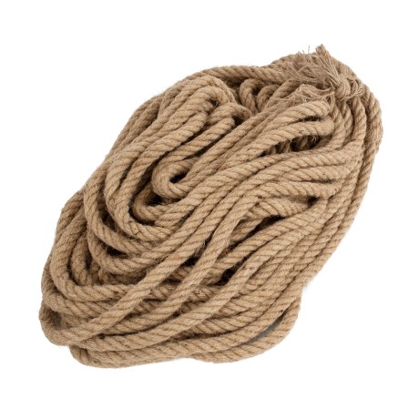 DECOR-ROPE  Εύκαμπτο Διακοσμητικό Σχοινί Τριχιά Πλεκτό 50 Μέτρα Διαμέτρου 20mm Μπεζ D20mm x L50m