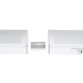 TUBO  Γραμμικό Φωτιστικό Οροφής Linear LED Τύπου T5 Επεκτεινόμενο 5.5W 539lm 180° AC 220-240V IP20 Πάγκου Κουζίνας με Διακόπτη On/Off Μ30 x Π2.2 x Υ3.5cm Φυσικό Λευκό 4500K - Λευκό