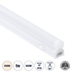 GLOBOSTAR® TUBO  Γραμμικό Επεκτεινόμενο Φωτιστικό T5 60cm LED 9W 882lm 180° AC 220-240V IP20 Φυσικό Λευκό 4500K - Lumileds SMD Chip - Λευκό Γαλακτερό - Μ60 x Π2.2 x Υ3.5cm - 3 Χρόνια Εγγύση
