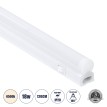 TUBO  Γραμμικό Φωτιστικό Οροφής Linear LED Τύπου T5 Επεκτεινόμενο 18W 1764lm 180° AC 220-240V IP20 Πάγκου Κουζίνας με Διακόπτη On/Off Μ120 x Π2.2 x Υ3.5cm Φυσικό Λευκό 4500K - Λευκό