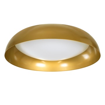 ANATOLIA  Πλαφονιέρα Οροφής LED CCT 75W 8625lm 120° AC 220-240V - Εναλλαγή Φωτισμού μέσω Τηλεχειριστηρίου All In One Ψυχρό 6000k+Φυσικό 4500k+Θερμό 2700k Dimmable Φ60cm - Χρυσό