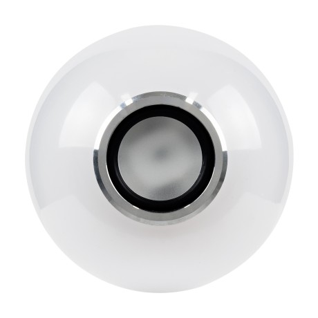 Λάμπα LED E27 G95 Γλόμπος 12W 780lm 260° με Ενσωματωμένο Bluetooth Ηχείο 3W AC 220-240V IP20 Φ9.5 x Υ13.5cm - Εναλλαγή Φωτισμού μέσω Τηλεχειριστηρίου & Μέσω Smart Home Εφαρμογής HappyLighting APP - Πολύχρωμο RGBW