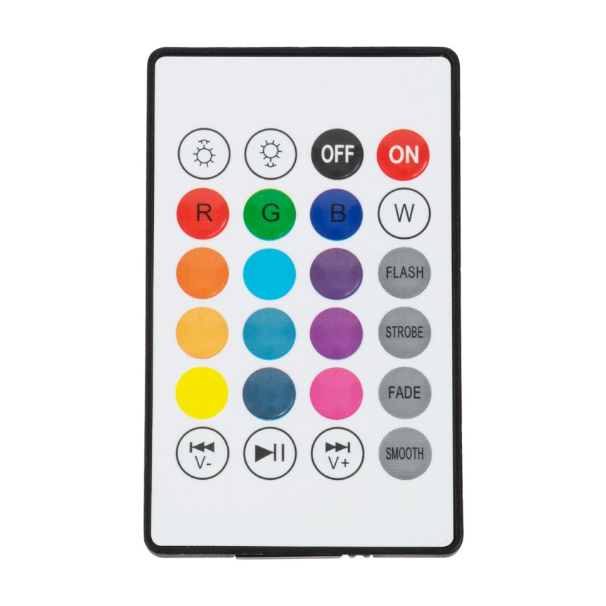 Λάμπα LED E27 G95 Γλόμπος 12W 780lm 260° με Ενσωματωμένο Bluetooth Ηχείο 3W AC 220-240V IP20 Φ9.5 x Υ13.5cm - Εναλλαγή Φωτισμού μέσω Τηλεχειριστηρίου & Μέσω Smart Home Εφαρμογής HappyLighting APP - Πολύχρωμο RGBW