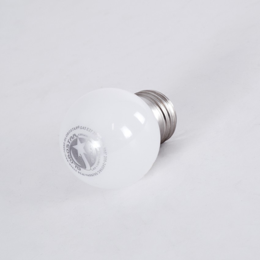 Λάμπα LED E27 G45 Γλομπάκι 3W 255lm 260° AC 220-240V IP20 Φ4.5 x Υ6.9cm Φυσικό Λευκό 4500K