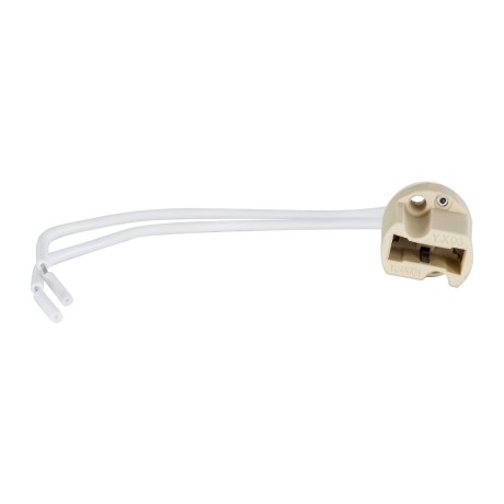 Κεραμικό Ντουί G9 με 15CM Καλώδιο D1.8 x H2.6cm