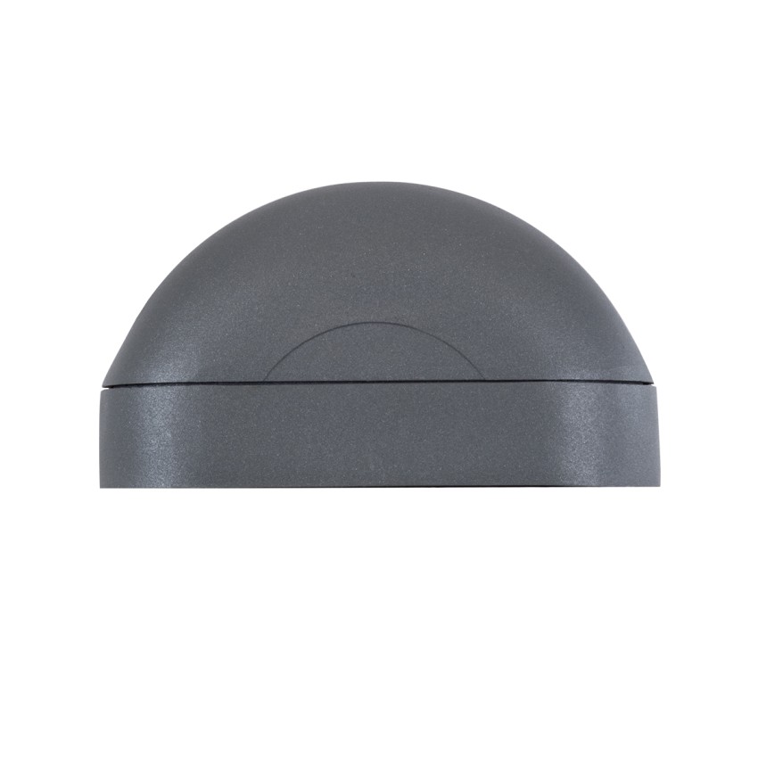 GLOBOSTAR® WINDOWCURBA  Φωτιστικό Ανάδειξης Παραθύρων LED 6W 540lm 3°x262° DC 24V Αδιάβροχο IP65 Θερμό Λευκό 2700K Dimmable - CREE XPE Chip - Γκρι Ανθρακί Ματ - Μ12 x Π5.3 x Υ6.5cm