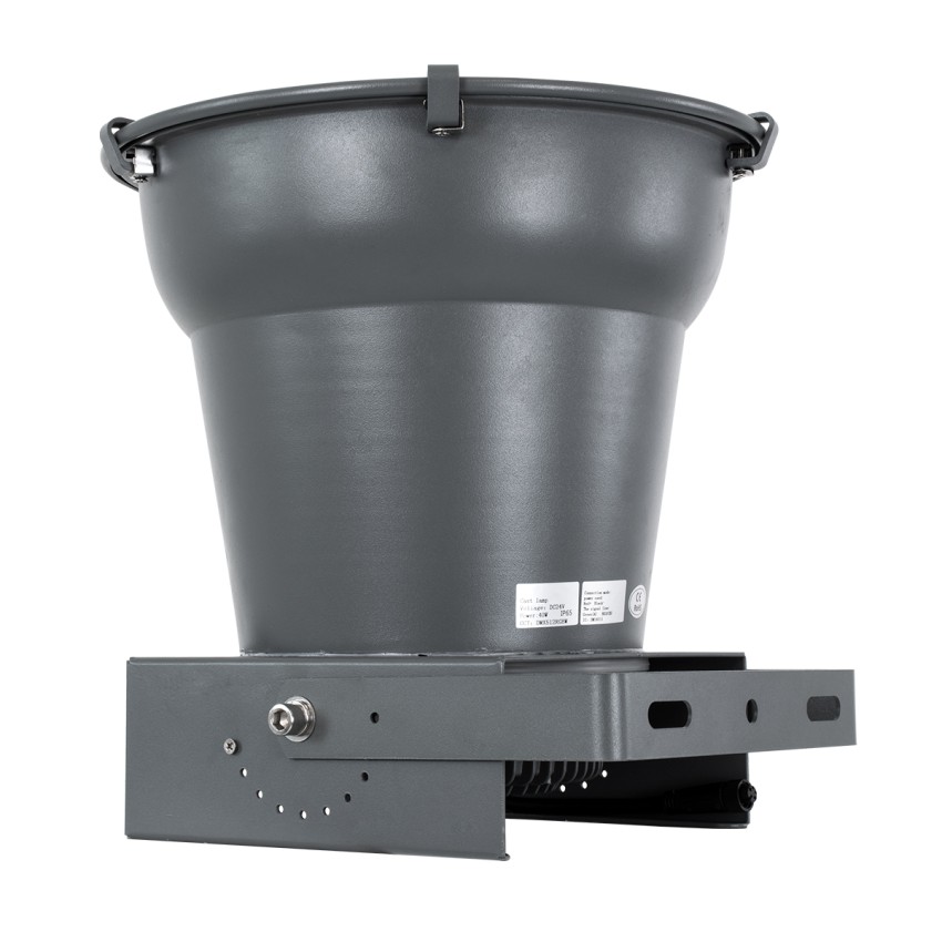 FLOOD-AION  Προβολέας Wall Washer Special Water Effect - Ειδικού Εφέ Νερού LED 40W 2400lm 15° DC 24V Αδιάβροχο IP65 L35.5 x W31.5 x H16.5cm RGBW DMX512 - Γκρι Ανθρακί