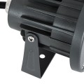 GLOBOSTAR® TREELIGHT-TZINA  Σποτ Φωτισμού για Φυτά - Δέντρα με Βάση Κήπου / Καρφωτό LED 3W 315lm 10° DC 24V Αδιάβροχο IP65 Πορτοκαλί 2200K Dimmable - Γκρι Ανθρακί - Μ10.5 x Π7.5 x Υ7.5cm