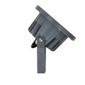 GLOBOSTAR® TREELIGHT-TZINA  Σποτ Φωτισμού για Φυτά - Δέντρα με Βάση Κήπου / Καρφωτό LED 6W 660lm 10° DC 24V Αδιάβροχο IP65 Θερμό Λευκό 2700K Dimmable - Γκρι Ανθρακί - Μ14 x Π12.5 x Υ12.5cm
