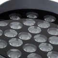 GLOBOSTAR® FLOOD-NIGMA  Προβολέας Σποτ Wall Washer LED 24W 2160lm 30° DC 24V Αδιάβροχο IP65 Θερμό Λευκό 2700K Dimmable - Γκρι Ανθρακί - Μ15 x Π15 x Υ9.1cm