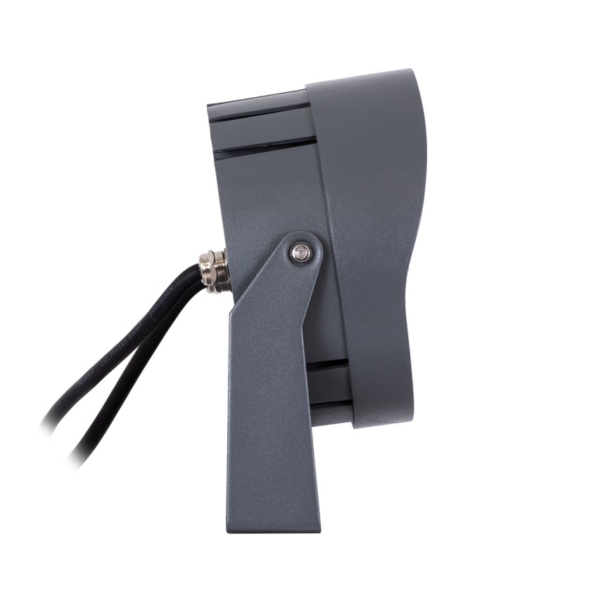 FLOOD-NIGMA  Προβολέας Wall Washer για Φωτισμό Κτιρίων LED 24W 2040lm 30° DC 24V Αδιάβροχο IP65 L15 x W15 x H9.1cm RGBW DMX512 - Γκρι Ανθρακί