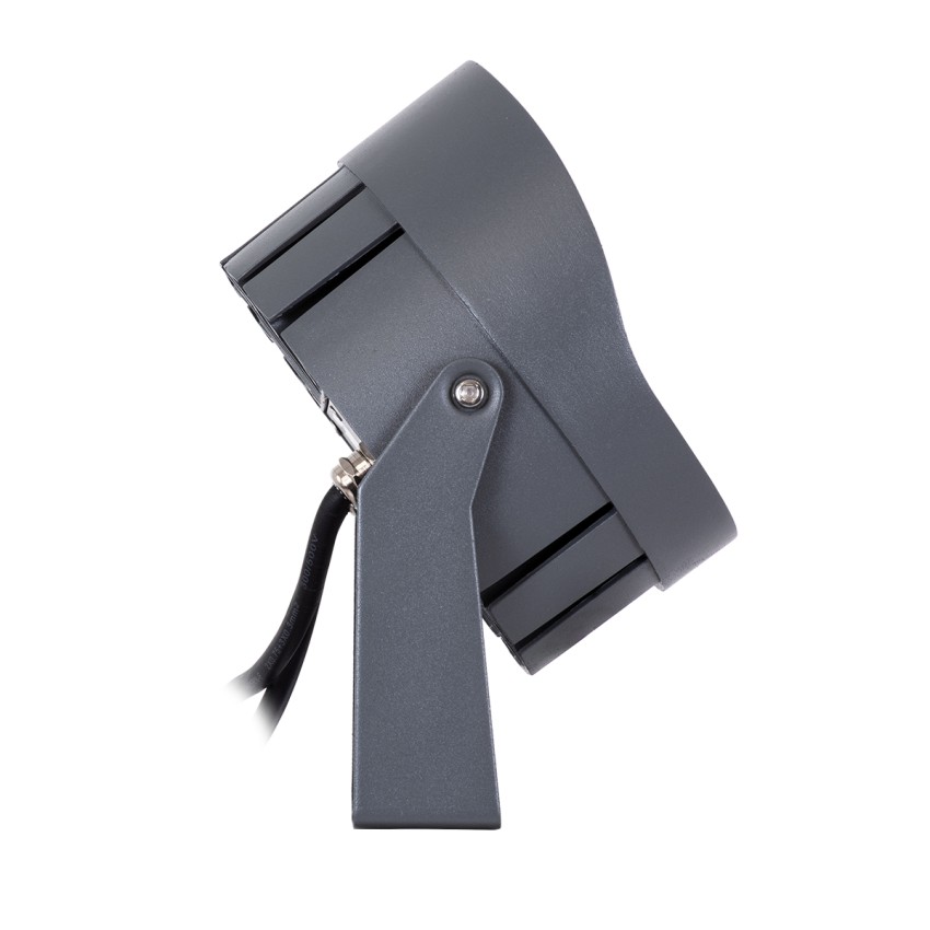 FLOOD-NIGMA  Προβολέας Wall Washer για Φωτισμό Κτιρίων LED 24W 2040lm 30° DC 24V Αδιάβροχο IP65 L15 x W15 x H9.1cm RGBW DMX512 - Γκρι Ανθρακί