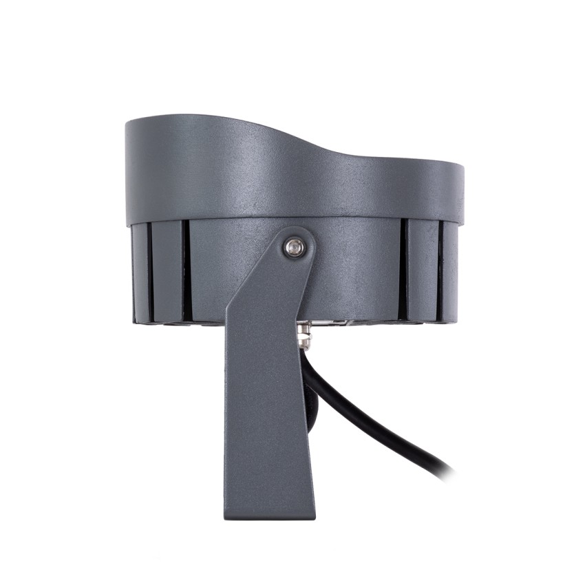 FLOOD-NIGMA  Προβολέας Wall Washer για Φωτισμό Κτιρίων LED 24W 2040lm 30° DC 24V Αδιάβροχο IP65 L15 x W15 x H9.1cm RGBW DMX512 - Γκρι Ανθρακί