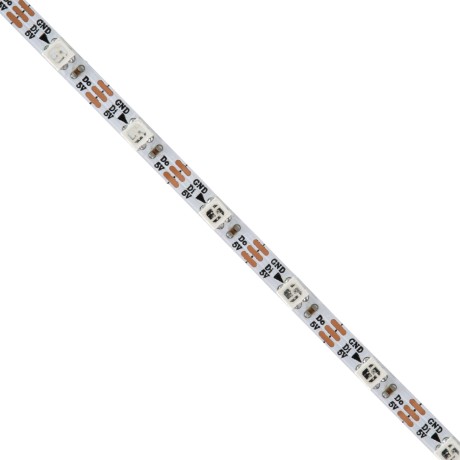 Digital Pixel Addressable Strip Ultra Slim 3 PIN - Nano Ψηφιακή Ταινία LED SMD 3535 14W/m 60LED/m 60PIXEL/m SPI/TTL Protocol IC WS2812/SK6812 1152lm/m 120° DC 5V IP20 RGB - Λευκό Σώμα - Μ2000 x Π4 x Υ1mm - Συσκευασία 2 Μέτρων - 5 Χρόνια Εγγύη