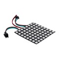 Digital Pixel Addressable Plate - Ψηφιακή Πλακέτα LED SMD 5050 15.3W/m 64LED/unit 64PIXEL/unit SPI/TTL Protocol IC WS2812/SK6812 1224lm/unit 120° DC 5V IP20 RGB - Μαύρο Σώμα - Μ80 x Π80 x Υ2mm