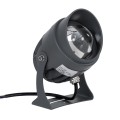 GLOBOSTAR® SPOTXENIA  Αρχιτεκτονικό Σποτ Φωτισμου με Αντιθαμβωτική Γρίλια LED 16W 1680lm 3° DC 24V Αδιάβροχο IP65 Ultra Θερμό Λευκό 2200K Dimmable - Bridgelux COB Chip - Γκρι Ανθρακί Ματ - Μ9 x Π9 x Υ12cm
