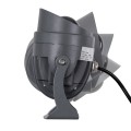 GLOBOSTAR® SPOTXENIA  Αρχιτεκτονικό Σποτ Φωτισμου με Αντιθαμβωτική Γρίλια LED 16W 1680lm 3° DC 24V Αδιάβροχο IP65 Ultra Θερμό Λευκό 2200K Dimmable - Bridgelux COB Chip - Γκρι Ανθρακί Ματ - Μ9 x Π9 x Υ12cm