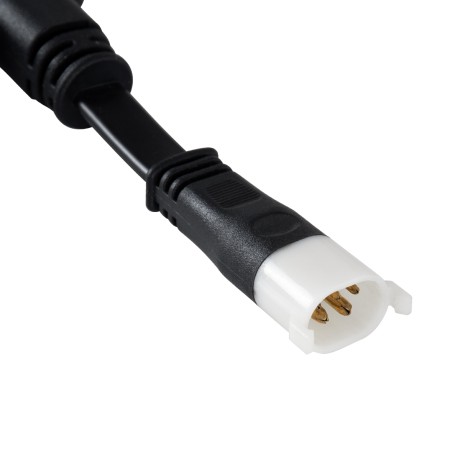 Ταχυσύνδεσμος Τροφοδοσίας T για Wall Washer Tuber - 2 Καλώδια +/- σε Power Connector 5 PIN Male & Power Connector 5 PIN Female για Πολύχρωμα RGB+RGBW Tuber