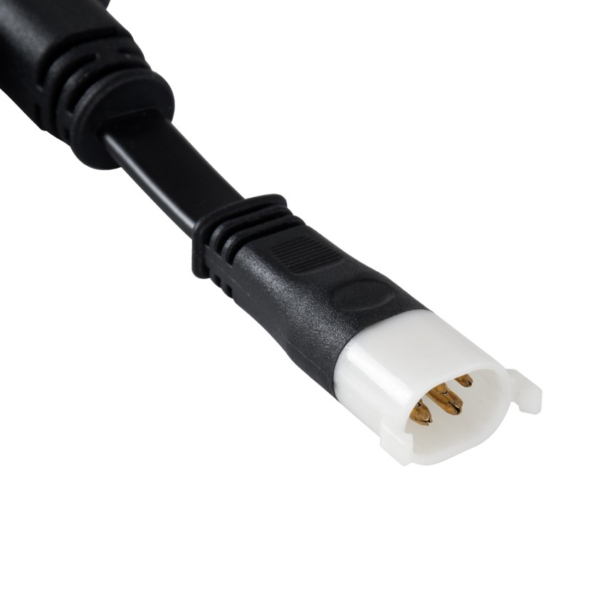 Ταχυσύνδεσμος Τροφοδοσίας T για Wall Washer Tuber - 2 Καλώδια +/- σε Power Connector 5 PIN Male & Power Connector 5 PIN Female για Πολύχρωμα RGB+RGBW Tuber