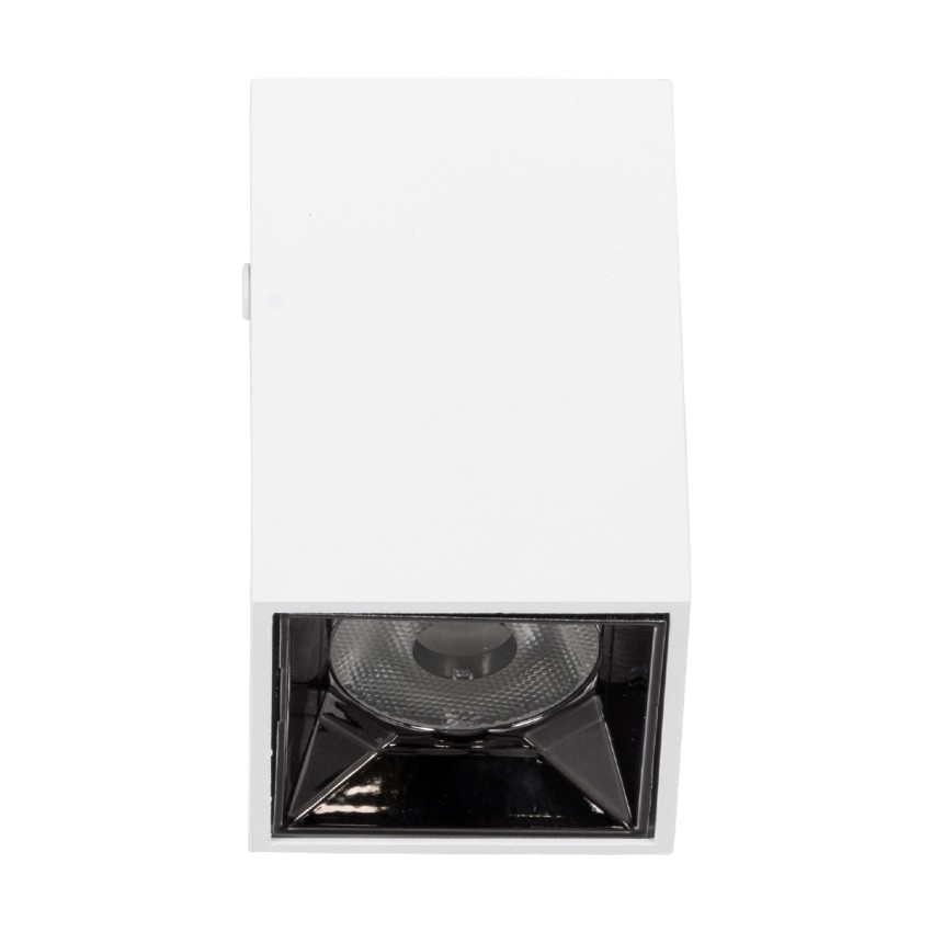 GLOBOSTAR® LUMINAR  Downlight Σποτ LED 3W 405lm 36° AC 220-240V IP20 Θερμό Λευκό 2700K - Osram SMD Chip & TÜV SÜD Driver - Λευκό Ματ - Μ4.2 x Π4.2 x Υ6.6cm