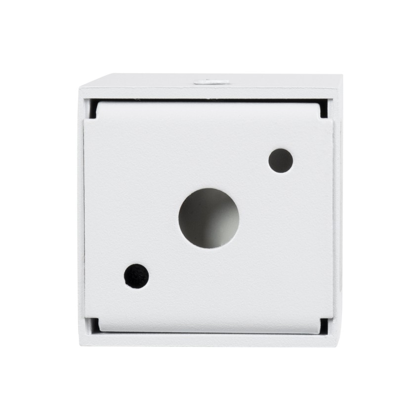 GLOBOSTAR® LUMINAR  Downlight Σποτ LED 3W 405lm 36° AC 220-240V IP20 Θερμό Λευκό 2700K - Osram SMD Chip & TÜV SÜD Driver - Λευκό Ματ - Μ4.2 x Π4.2 x Υ6.6cm