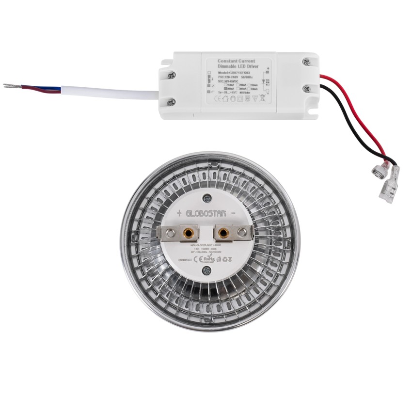 DARKO Σποτ LED Indirect Anti-Glare AR111 14W 1638lm 40° AC 220-240V IP20 Φ11.1 x Υ6.6cm Φυσικό Λευκό 4500K Dimmable - Bridgelux High Lumen COB Gen2 - TÜV Certified Driver DARKO Σποτ LED Indirect Anti-Glare AR111 14W 1638lm 40° AC 220-240V IP20 Φ11.1 x Υ6.6cm Φυσικό Λευκό 4500K Dimmable - Bridgelux High Lumen COB Gen2 - TÜV Certified Driver