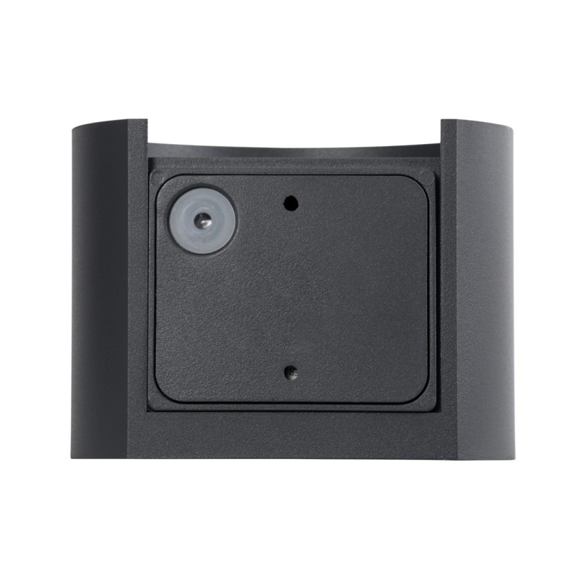 AXIS-R  Φωτιστικό Τοίχου - Απλίκα Αρχιτεκτονικού Φωτισμού Εσωτερικού/Εξωτερικού Χώρου Up & Down LED 10W 1150lm 10 έως 60° AC 220-240V Αδιάβροχο IP65 Μ10 x Π10 x Υ10cm - Θερμό Λευκό 2700K - Γκρι Ανθρακί- Bridgelux Chip