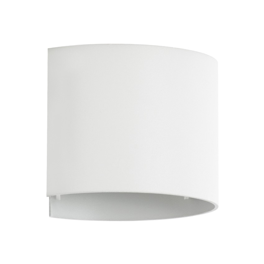 AXIS-R  Φωτιστικό Τοίχου - Απλίκα Αρχιτεκτονικού Φωτισμού Εσωτερικού/Εξωτερικού Χώρου Up & Down LED 10W 1200lm 10 έως 60° AC 220-240V Αδιάβροχο IP65 Μ10 x Π10 x Υ10cm - Φυσικό Λευκό 4500K - Λευκό - Bridgelux Chip